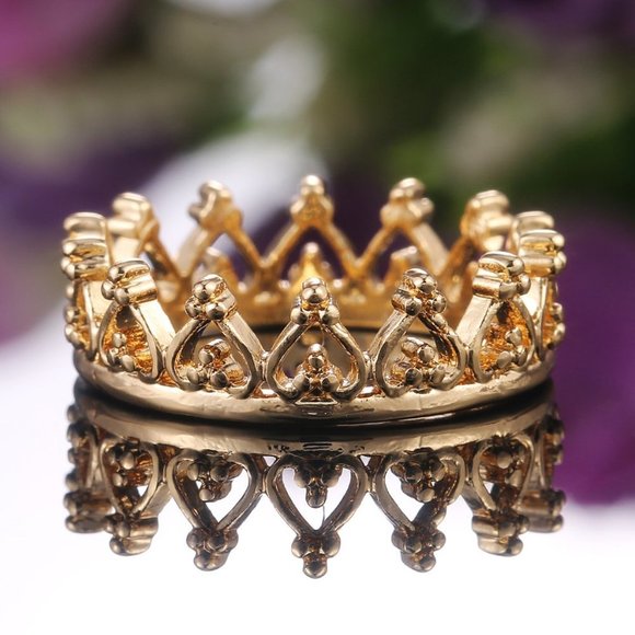 Jewelry - 🔥 Heart Wreath Basic Simple Colorful Heart Rings for Women, PD530